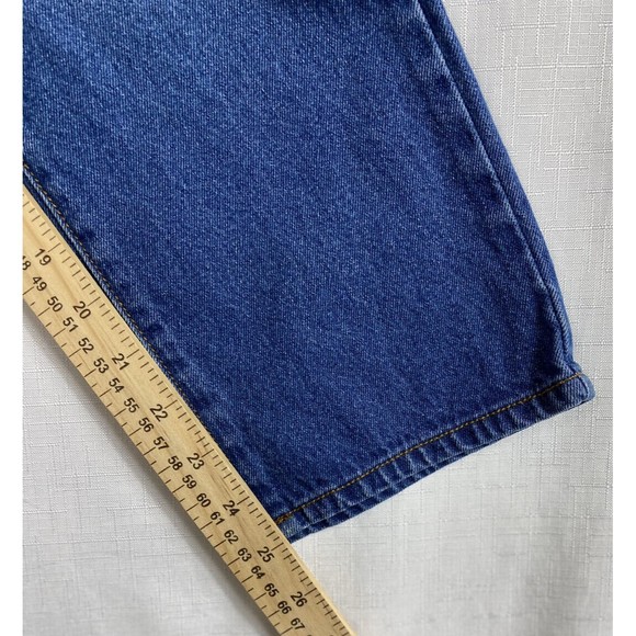 VANS Jeans Womens 3/26 Blue Denim Mid Rise Straight Leg Slim Fit Trendy Casual - Picture 9 of 9